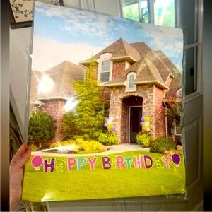 Happy birthday yard sign